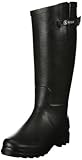 Oberen Naturkautschuk Aigle Damen Aiglentine Fur Gummistiefel Schwarz (noir 9) 40 EU