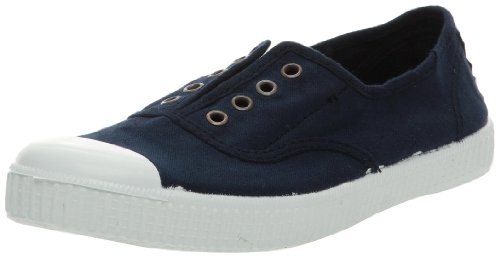 Victoria Inglesa Elastico Tenido Punt - Zapatillas de Deporte de Tela para Mujer, Color Azul, Talla 37