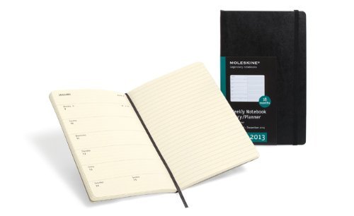 July 2012 to December 2013 Moleskine Pocket Weekly Notebook 18 Months Soft