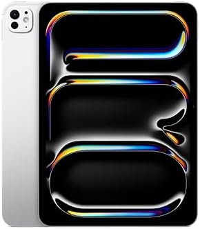 Apple iPad Pro 11'' (M5): Ultra Retina XDR, Vetro nanotexture, 2 TB, Wi-Fi, fotocamere frontale e posteriore da 12MP, scanner LiDAR, un giorno di batteria – Argento