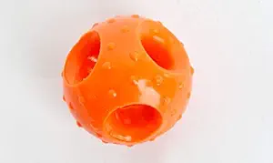 Dogista pet products Hole Ball Medium (Color May Vary)