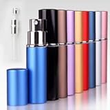 Boolavard® TM perfume bottle 5ml Aluminium Anodized Compact Perfume Aftershave Atomiser/Atomizer fragrance glass scent-bottle
