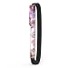 Produktbild MoKo Halter für Apple Pencil 1 - Premium PU Leder Bleistift Stift Schleife Sleeve Cover Schreibzeug Schreibgerät Beutel mit abnehmbare Gummiband (Nicht Für Apple Pencil 2), Blumen Violett