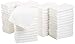 Produktbild Orpheebs Badehandtücher, 5 Stück, 30 x 50 cm bis 100 x 180 cm, 500 g/m², reine ägyptische Baumwolle, weiß, für Hotels geeignet, weiß, 20 serviettes carré 30 x 30 cm