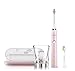 Produktbild Philips Sonicare DiamondClean Schallzahnbürste Elektro Akku mit Technologie Sonic Rosa y blanco