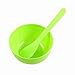 SupplyEU Green 4 in 1 Facial Skin Care DIY Homemade Mask Bowl Spoons Brush Tools Set