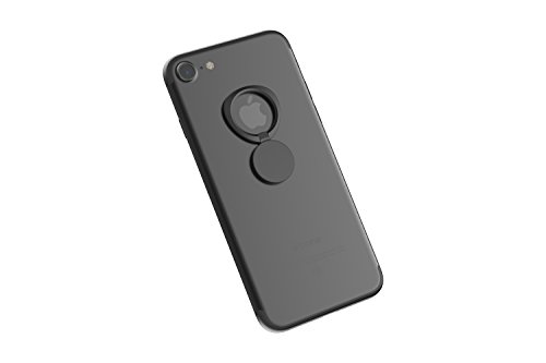 KronyaÂ® | 360Â° drehbarer Ringhalter | Smartphone Halter + StÃ¤nder | Auto Finger-Halter Finger-Halterung Fitness Halterung Hand Handy Ring Sport Tablet Apple iPhone iPad 7 Samsung Galaxy S8 (Schwarz)