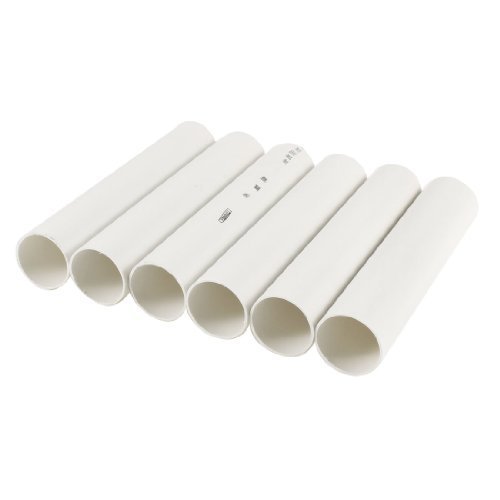32 mm Durchmesser PVC Elektrorohr Rohre 155 mm lang 6 Stück