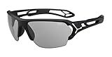 Lentes de policarbonato Cébé S\'Track, Gafas de Sol, Negro Mate, M