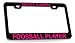 Price comparison product image Best Damn Foosball Player Black Metal License Plate Auto Tag Frame
