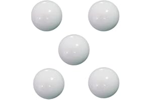 KLOVA 5 StüCk Russische Roulette Kugel Casino Roulette Ersatzkugel WeißE Kugel 12/14/16/18/20/22 Mm Russische Roulette Kugel