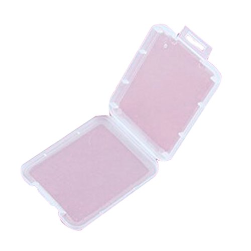 10 PC CF Card Box Speicherkarten Tasche Compact Flash Transparente Kunststoff Gehäuse Werkzeuge