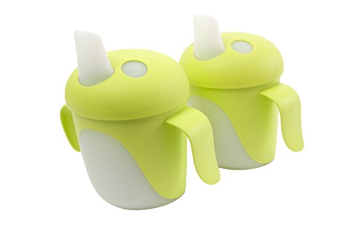 Anywayup Bird Cup (220 ml, Pack of 2, Green)