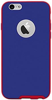 Quikcell Framed Two Piece Protective Case For  Iphone 6 &amp; Screen Protector-Retail Packaging -Ny/Red