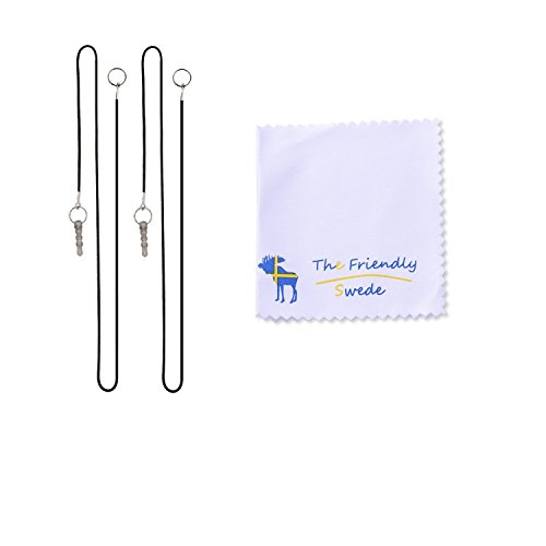 The Friendly Swede 3 Stück Hybrid Stylus Touchscreen Eingabestift mit austauschbarer Mikrofaserspitze (dunkelblau, hellblau, lila) - 6