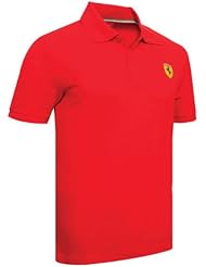 Ferrari - Polo clásico, color rojo
