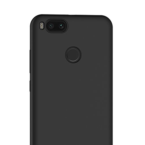 AICEK Funda Xiaomi Mi 5X Xiaomi Mi A1  Negro Silicona Fundas para Xiaomi 5X Carcasa Xiaomi Mi 5X Negro Silicona Funda Case  5 5  