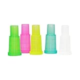 Mianova® Wasserpfeife Hookah Zapfsäule 45cm Shisha Hookah Set inkl. Kohle, 5 Mundstücke und Zange Silber Schwarz - 