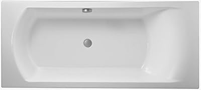 Jacob Delafon E60143-00 Ove Baignoire rectangulaire, Blanc, 180 x 80 cm