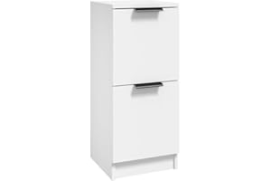 ‎VIDAXL vidaXL Szafka, biała, 30x30x70 cm, materiał drewnopochodny