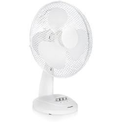 Ventilateur de table Tristar VE-5930 - 30 cm - Oscillant - Blanc