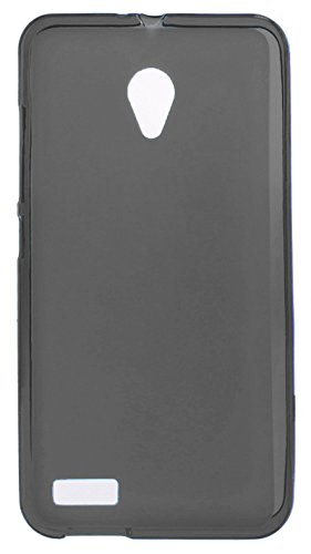 TBOC Pack  Funda de Gel TPU Negra   Protector Pantalla Vidrio Templado para Vodafone Smart Prime 6 VF-895N  Funda de Silicona Ultrafina y Flexible  Protector de pantalla Resistente a Golpes  Ca  das y Ara  azos 