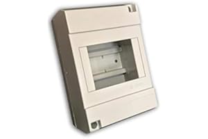 HELLERMANNTYTON Hellermann Tyton HTCT4 Insulated 3 or 4 Module Enclosure with DIN Rail IP40 All Insulated