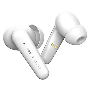 Boult Audio AirBass FX1 Truly Wireless Bluetooth in Ear Earbuds with Mic (White)