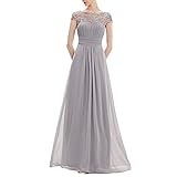 Damen Kleid Retro Ärmellos Kurz Brautjungfern Kleid Spitzenkleid Abendkleider CocktailKleid Partykleid