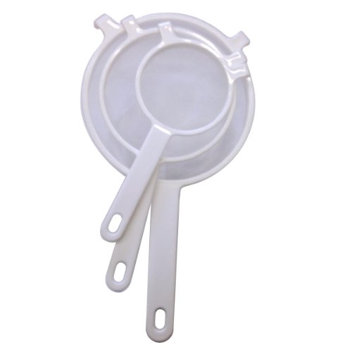 Culina Nylon Netzgewebe Filtersieb Set mit 7,5 - 10cm, 14cm und 18cm