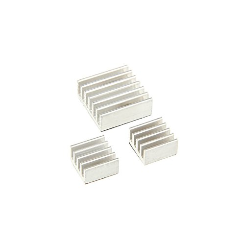 Preisvergleich Produktbild Caseking Raspberry Pi Kühlkörper-Set - silber