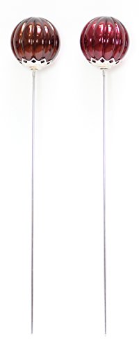 Rosen-Kugel im 2er Set