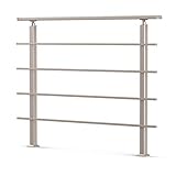 Kit complet garde-corps'Prêt-à-monter' Sogem Square 100% Aluminium - Kit Primo 120 cm