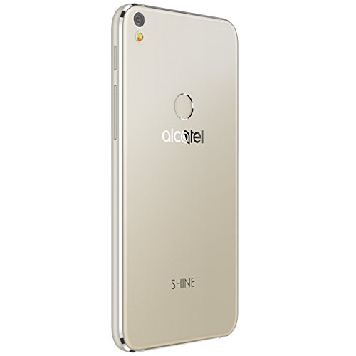 Alcatel Shine Lite Smartphone, 16 GB, Mono SIM, Oro [Italia]