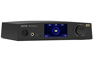 Aune S17 Pro EVO Headphone Amp, Pre-amp, Fine Volume Curve, Pure Class-A Fully-Discrete Fully Balanced, 6.35mm/XLR/4.4mm Headphone Jack, Twin JFET, XLR/RCA Preamp Out, for DAC/Speaker/Home Audio