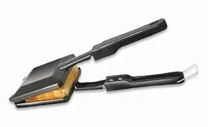 SHREE SAI TRADERS Non-Stick Toaster and Sandwich/Burger/Samosa Maker 270 Degree & Duet 2-Cut Aluminium Mini Gas Sandwich Toaster and Griller Fast and Easy Breakfast Maker