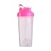 Produktbild Tragbare Größe Handheld 600 ML Gym Protein Shaker Mixer Flasche Tragbare Sport Laufen Rütteln Schneebesen Ball Shaker Flasche