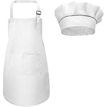 Cappello Chef Poliestere Grembiule Da Cuoco Con Cappello SourceTon | Cotone, Taschene, Regolabile, Per Uomo E Donna Regali Uomo