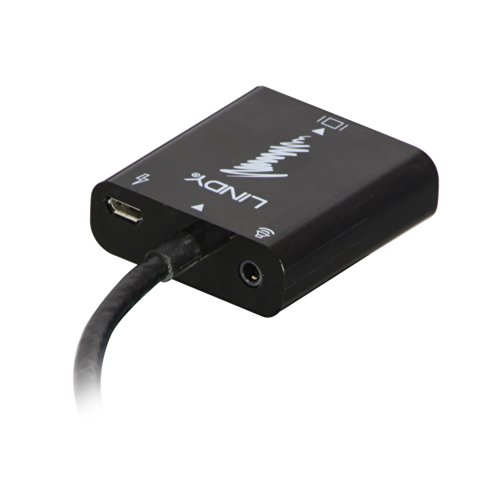 Lindy Micro HDMI zu VGA und Audio Converter Adapter - 2