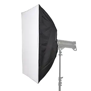 Ankeer 60 * 90cm Rectangular Softbox Professional Collapsible Portable Photography Soft Box with Bowens Mount Storage Bag for Portrait Live Stream Video