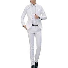 completo bianco elegante