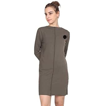 one piece woolen dress