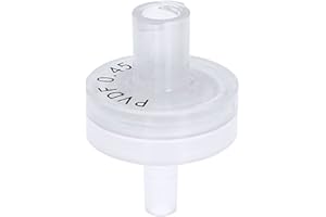 GVS Filter Technology, Syringe Filter, ABLUO, 13mm, PVDF Membrane, 0.45µm, PP Housing, 10/pk