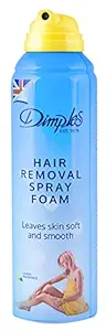 Dimples Lino Care Hair Remover Spray Foam, 200 Ml
