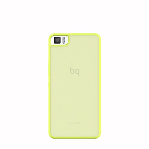 BQ M5 5 Lime Gummy - Funda para Aquaris M2017 M5 5  color lima