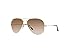 Produktbild RB2140 Aviator Gradient – Gold und Linsen braun Farbverlauf – Rb3025 001/51