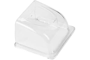 SEMITER Cubierta De Timbre De Anillo, Cubierta De Timbre De Anillo Resistente A La Intemperie, Cubierta De Lluvia De Plástico, Utilizada Para Control De Acceso Controlador De Teclado