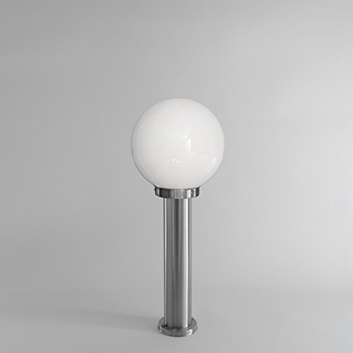 Aussenleuchte Standleuchte Wegeleuchte Standlampe Gartenleuchte Edelstahl Glas E27 Fassung 270-500 - 3