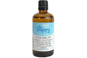 THESOAPERY Aceite de semilla de chía orgánico prensado en frío 100 ml - 100% puro