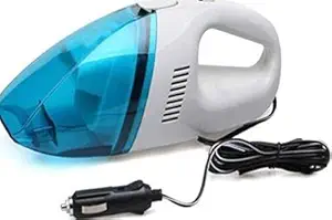 Car Vacuum Cleaner 12V Portable Wet/Dry Dust Buster with 2 Mtr Power Cord with Cigarette Lighter, Suction High Power